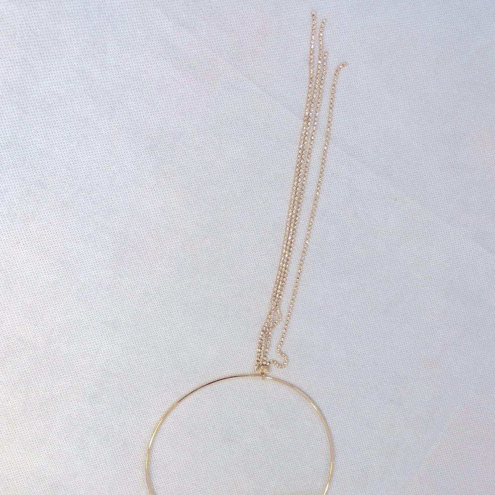 Gold Charlotte Russe Choker Chain